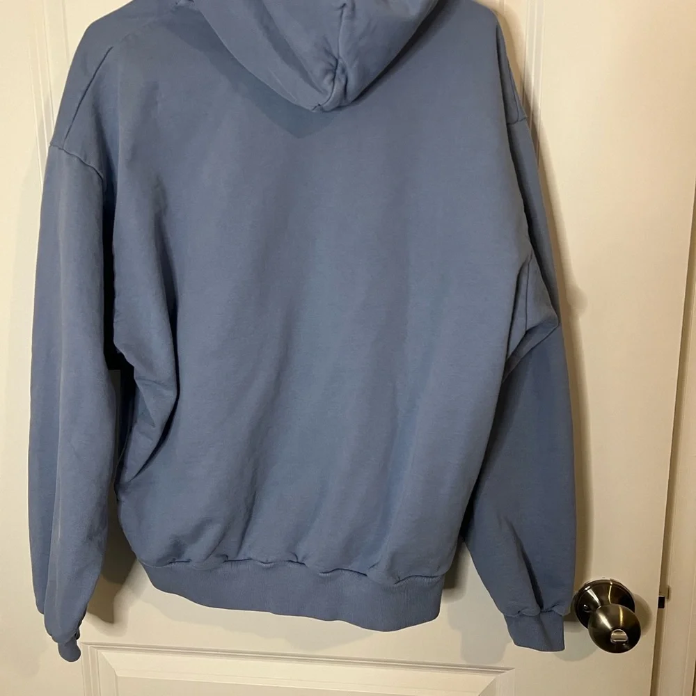 Madhappy Light Blue Hoodie with Colorful Lettering - Picture 8 of 9